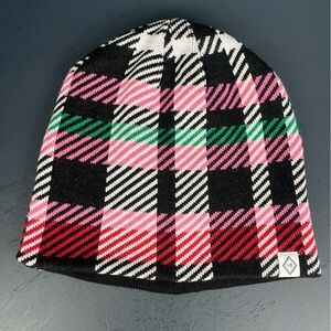 Vera Bradley Reversible Beanie Ribbons Plaid